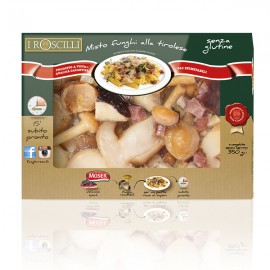 Misto Funghi alla Tirolese - Funghi e Speck MOSER - SENZA GLUTINE Misto Funghi alla Tirolese - Funghi e Speck MOSER - SENZA GLUTINE