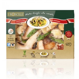 Misto Funghi alla Veneta - Funghi e asparagi Misto Funghi alla Veneta - Funghi e asparagi